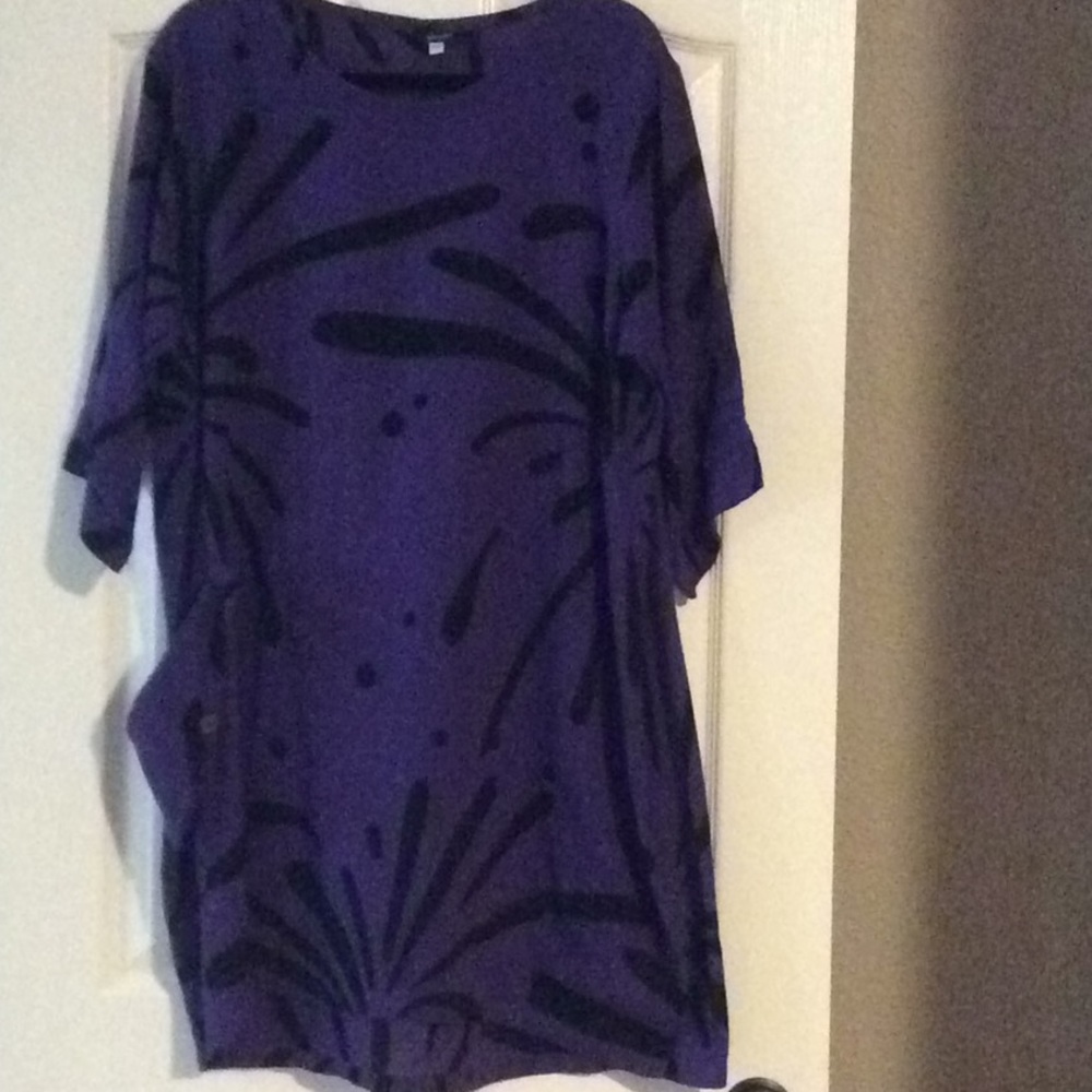 Yasuko Purple and Black dress